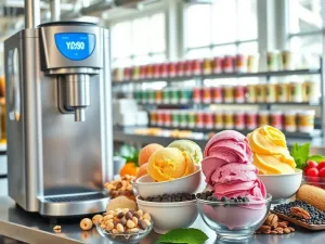 Trendy w produkcji lodów i ich wpływ na dobór maszyn