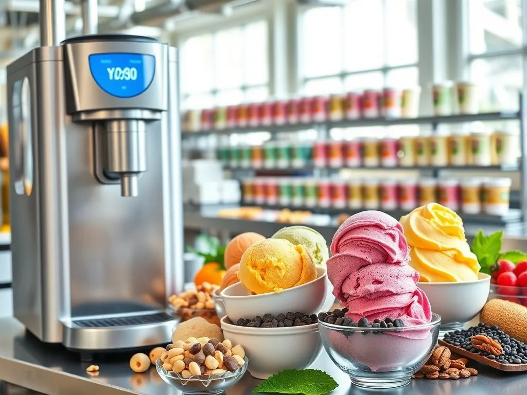 Trendy w produkcji lodów i ich wpływ na dobór maszyn